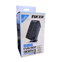 Estabilizador Forza Fvr-902 8 Tomas 900Va/450W 220v
