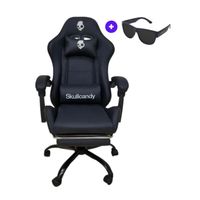 Silla Gamer Skullcandy Negro + Regalo Lentes Skullcandy Type-C
