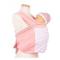 PORTA BEBE FULAR 2 PIEZAS ROSADO