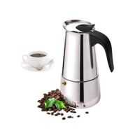 Cafetera Italiana Expresso 6 Tazas en Acero Inoxidable