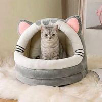 Cama Cueva para Gatos – Gris