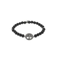 Pulsera Arbol de la Vida BlackSilver Plata 925