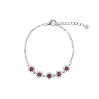 Pulsera Rubí Roset Plata 925