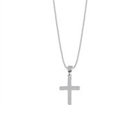 Collar Cruz Plata 925