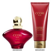 Set Perfume de Mujer Yanbal Ccori Rubi Eau de Parfum y Loción Corporal