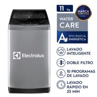 Lavadora Electrolux Carga Superior 11kg Premium Care Gris EWIW11F2USVG