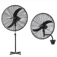 Ventilador Industrial BLACKLINE FA-30B Negro