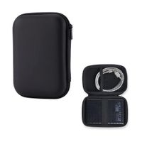 FUNDA ANTI GOLPES CASE DISCO DURO EXTERNO FUNDA RÍGIDA NEGRO
