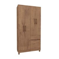 Ropero Aruba 5 Puertas 1 Cajón MDP Freijo