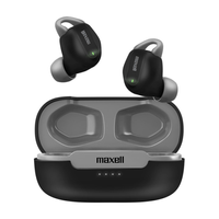 Audífono inalámbrico Bluetooth TWS Negro Maxell Mini Duo