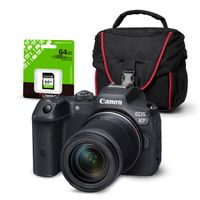 Cámara Canon EOS R7 + Lente RF-S 18-150mm + Kit Básico de Accesorios