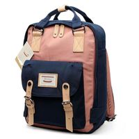 MOCHILA PARA LAPTOP 13"" 14"" PULGADAS AZUL ROSA