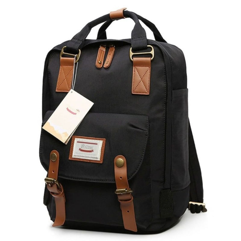 MOCHILA PARA LAPTOP 13"" 14"" PULGADAS NEGRO