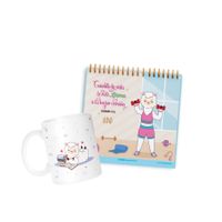 Pack Ingenial Llamistudent: Organizador mensual + taza