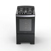 Cocina a gas Coldex 4 Hornillas 52CM CX527N Plus Negro