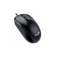 MOUSE GENIUS DX-110 USB OPTICO 1000 DPI NEGRO