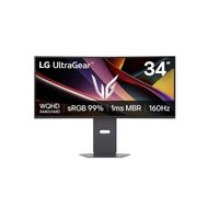 Monitor Curvo LG UltraGear 34G600A-B G6 34 Pulg WQHD VA 160Hz 1ms MBR HDMI DP Headphone-out