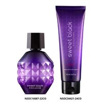 Set CyZone Sweet Black Exclusive Perfume con Crema
