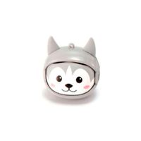 Audífonos Bluetooth Ewtto Lobo Plomo Rostro Intercambiable 360°