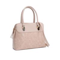 Cartera Elegante Moon Beige Cuero PU
