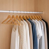 Set De 50 Ganchos Para Ropa, Perchas, Colgador Organizador