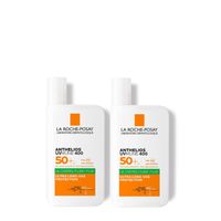 Duo Protector Solar Anthelios UVMune 400 Oil Control Fluido Invisible FPS 50+ 50ml bloqueador