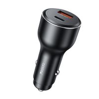 CARGADOR DE AUTO YESIDO 118W – 2 PUERTOS USB / TIPO-C PD Y CARGA RÁPIDA