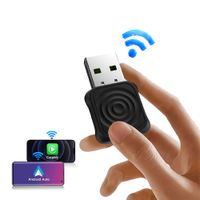ADAPTADOR CARLINKIT MINI ULTRA INALÁMBRICO CARPLAY Y ANDROID AUTO UNIVERSAL PLUG & PLAY