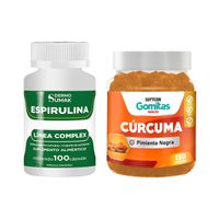 Espirulina Complex 100 Cap - Dermo Sumak|Gomitas de Cúrcuma