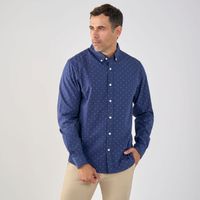 Camisa Manga Larga Hombre Miniprint Madison