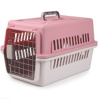 Transportador para Gatos y Perros - Kennel L50 Rosa