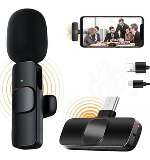 Microfono inalambrico solapero K8 para celular Android