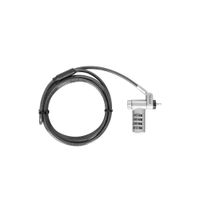 CABLE DE SEGURIDAD TARGUS DEFCON WITH ADAPTABLE LOCK HEAD BOLSA