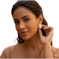 Aretes chumki de mujer moda accesorios