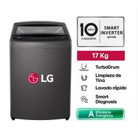 Lavadora 17 Kg Carga Superior WT17BVTB Negro Claro