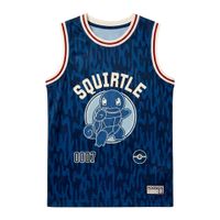 Pokemon Camiseta de Baloncesto Squirtle Niño Talla S