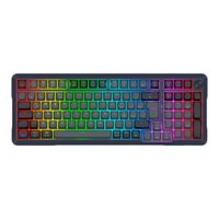 Redragon - Teclado Bragi Pro K688GB RGB 98% Wireless Español Switch Lineal