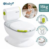 Bacinilla CLEANY- EB900-1 Blanco