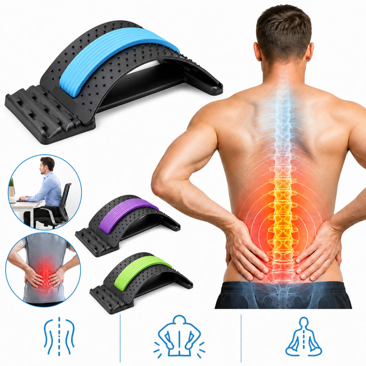 Soporte para Espalda y Zona Lumbar
