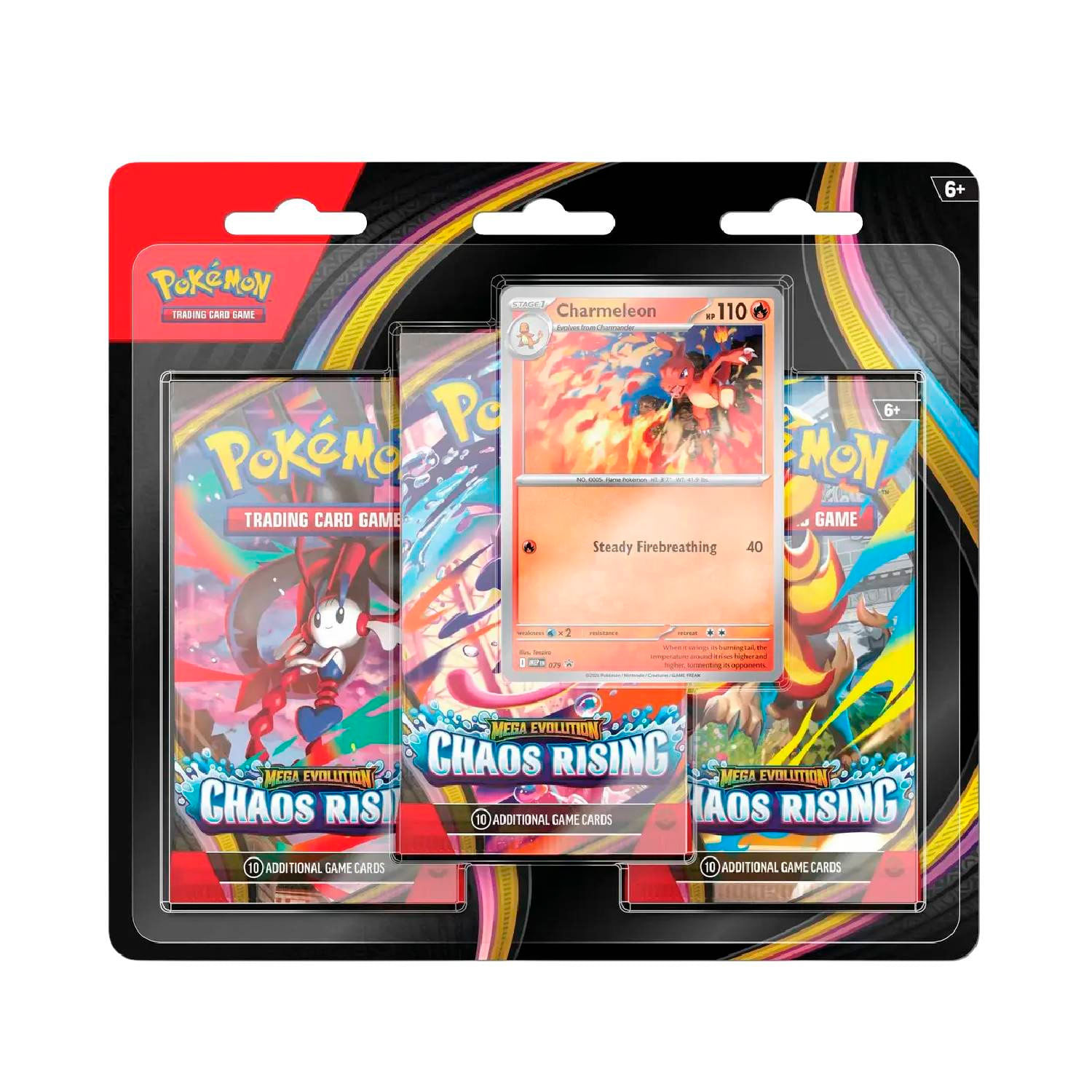 Pokemon TCG Chaos Rising 3 Pack Ingles