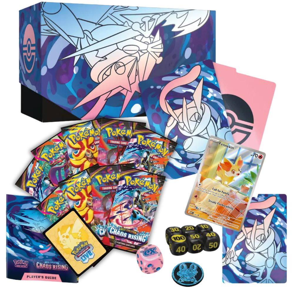 Cartas Pokemon TCG - Chaos Rising Elite Trainer Box ETB (Inglés)