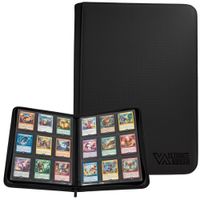 Album con cierre para Cartas Pokemon TCG y Magic para 360 cards - Negro - Folder Binder Ultimate