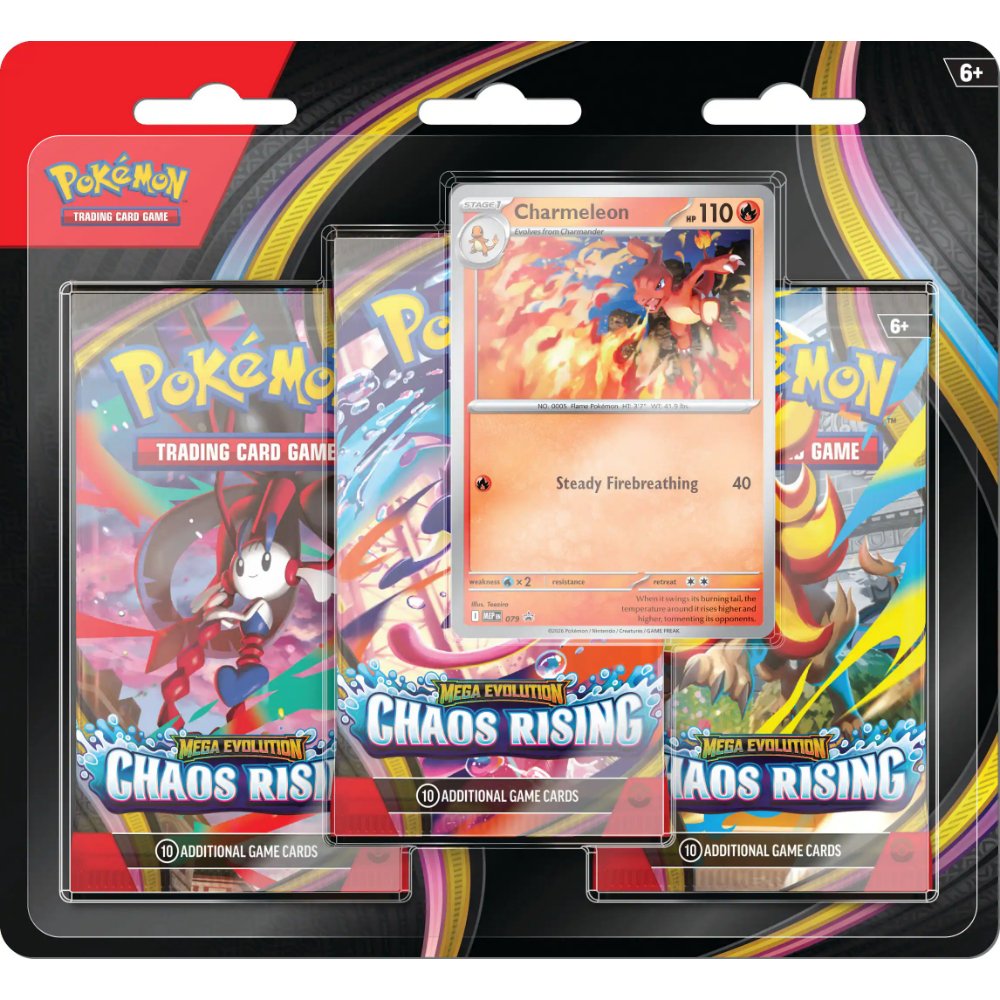 Cartas Pokemon TCG Chaos Rising - Charmeleon 30 Cards Set (Inglés)