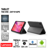 Tablet Lenovo Tab One ZAF10142PE, 8.7"" HD (1340x800) IPS, 4GB RAM LPDDR4x, 128GB eMMC 5.1