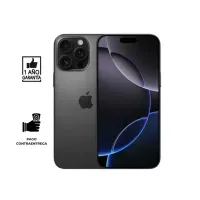 REACONDICIONADO iPhone 16 PRO ESIM 128 Gb I Grado A I color: Titanio Negro