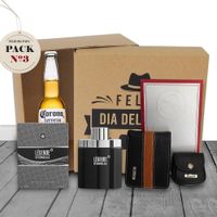 PACK 3 - Billetera Duo con monedero set de regalo para el dia del padre