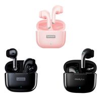 Combo Lenovo Audífonos LP40 PRO Negro X2 + LP40 PRO Rosado
