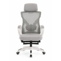 Silla de Oficina Ergonómica Haven E02 Mesh con Reposapiés Gris