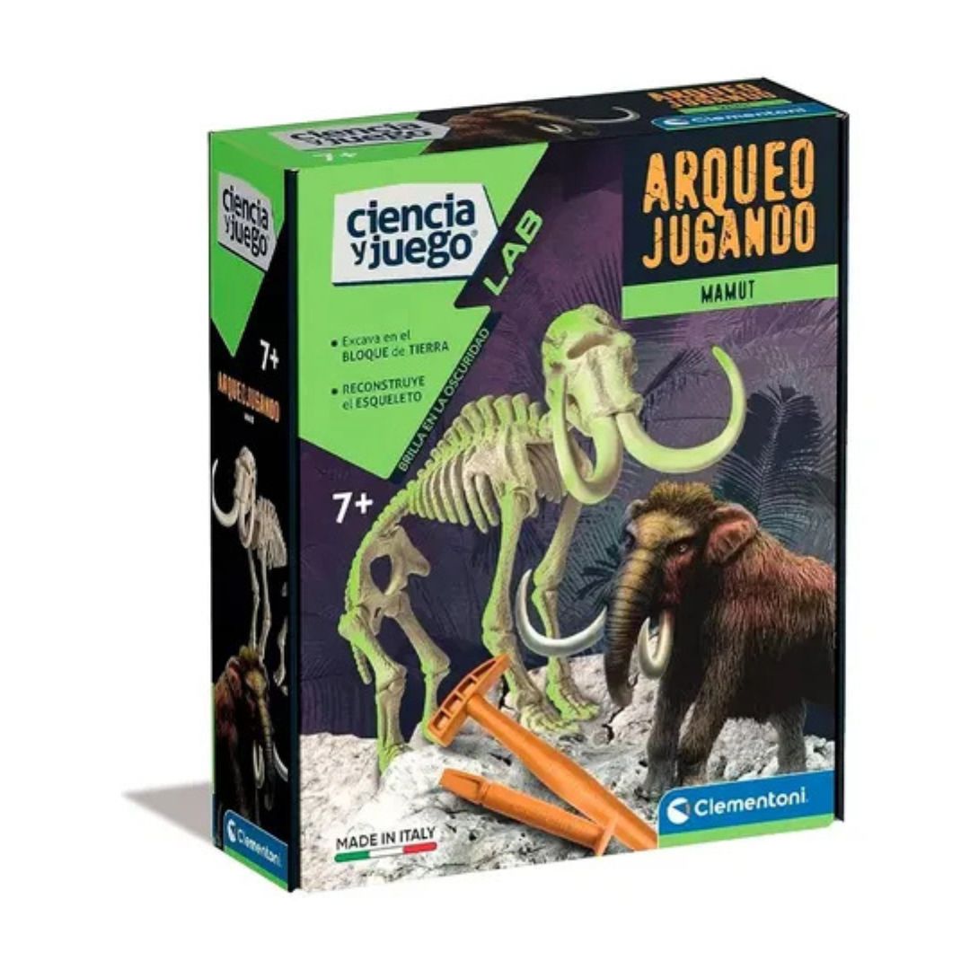 Clementoni Arqueojugando Mamut Fosforescente