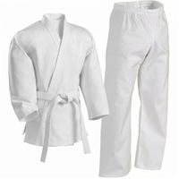 Karate Gi Uniforme Conjunto Completo Artes Marciales Drill incluye Chaqueta Pantalón y Cinturón